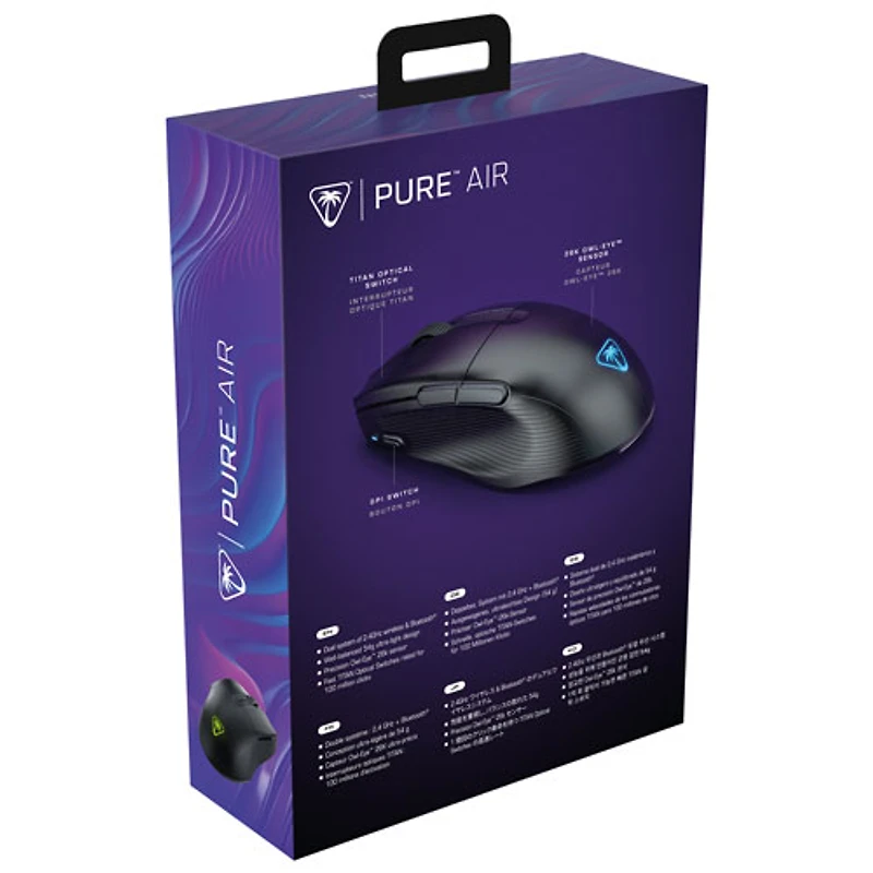 Turtle Beach Pure SEL 8000 DPI Gaming Mouse - Black - Only at Best Buy