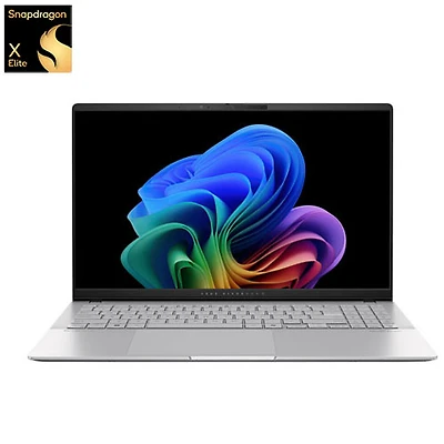 Portable VivoBook S 15 DELO de 15,6 po d'ASUS (Snapdragon X Elite/RAM 32 Go/SSD 1 To) - Argenté