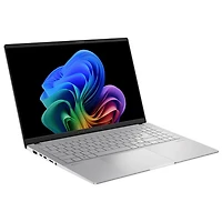 Portable VivoBook S 15 DELO de 15,6 po d'ASUS (Snapdragon X Elite/RAM 32 Go/SSD 1 To) - Argenté
