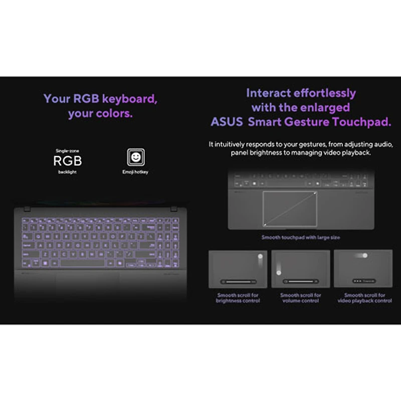 Portable VivoBook S 15 DELO de 15,6 po d'ASUS (Snapdragon X Elite/RAM 32 Go/SSD 1 To) - Argenté