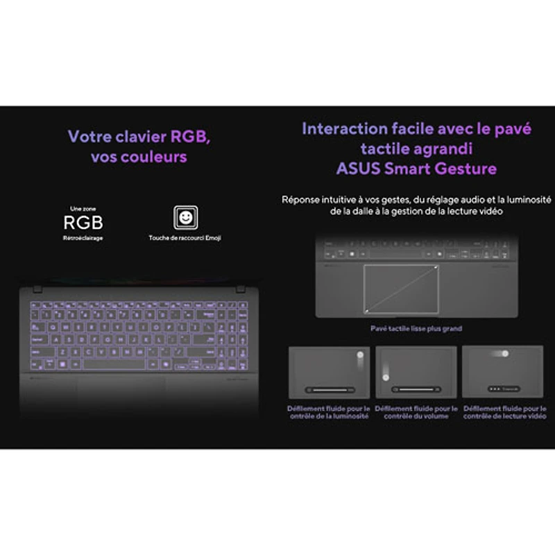 Portable VivoBook S 15 DELO de 15,6 po d'ASUS (Snapdragon X Elite/RAM 32 Go/SSD 1 To) - Argenté