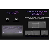 Portable VivoBook S 15 DELO de 15,6 po d'ASUS (Snapdragon X Elite/RAM 32 Go/SSD 1 To) - Argenté