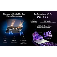 Portable VivoBook S 15 DELO de 15,6 po d'ASUS (Snapdragon X Elite/RAM 32 Go/SSD 1 To) - Argenté