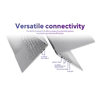 Portable VivoBook S 15 DELO de 15,6 po d'ASUS (Snapdragon X Elite/RAM 32 Go/SSD 1 To) - Argenté