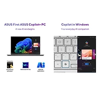 Portable VivoBook S 15 DELO de 15,6 po d'ASUS (Snapdragon X Elite/RAM 32 Go/SSD 1 To) - Argenté