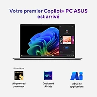 Portable VivoBook S 15 Copilot+ PC DELO de 15,6 po d'ASUS (Snapdragon X Plus/RAM 16 Go/SSD 512 Go)