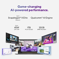 Portable VivoBook S 15 Copilot+ PC DELO de 15,6 po d'ASUS (Snapdragon X Plus/RAM 16 Go/SSD 512 Go)