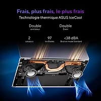Portable VivoBook S 15 Copilot+ PC DELO de 15,6 po d'ASUS (Snapdragon X Plus/RAM 16 Go/SSD 512 Go)