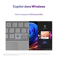 Portable VivoBook S 15 Copilot+ PC DELO de 15,6 po d'ASUS (Snapdragon X Plus/RAM 16 Go/SSD 512 Go)