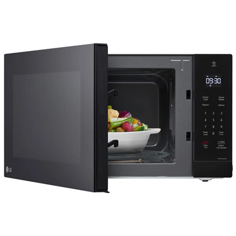 LG 1.5 Cu. Ft. Microwave with Smart Inverter (MSER1590B) - Black
