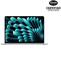Boîte ouverte - MacBook Air de 13 po avec Touch ID d'Apple (2024) - Argenté (puce M3 d'Apple/SSD 512 Go/RAM 16 Go) - Anglais