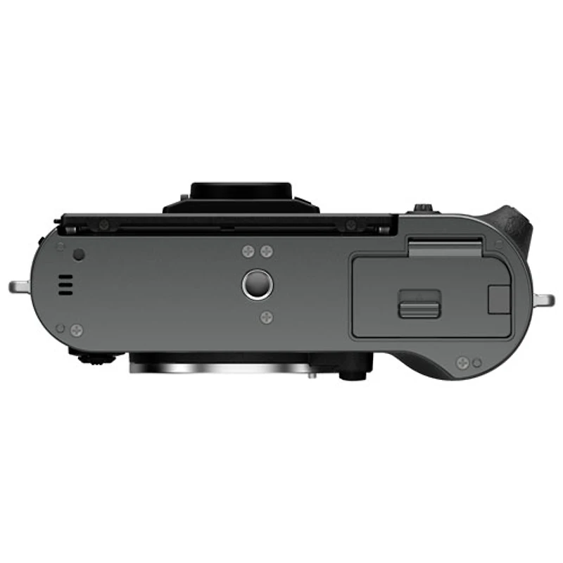 Appareil photo sans miroir X-T50 de Fujifilm avec objectif 15-45 mm - Argenté anthracite