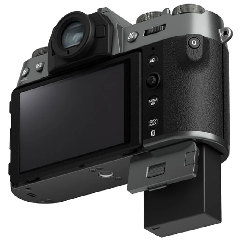 Appareil photo sans miroir X-T50 de Fujifilm avec objectif 15-45 mm - Argenté anthracite