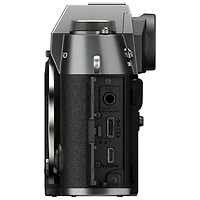 Appareil photo sans miroir X-T50 de Fujifilm avec objectif 15-45 mm - Argenté anthracite