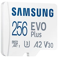 Carte mémoire microSD 160 Mo/s 256 Go EVO Plus de Samsung
