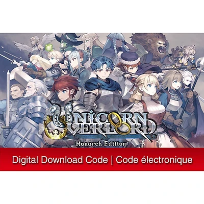 Unicorn Overlord édition Monarque (Switch) - Téléchargement numérique
