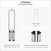 Ventilateur-purificateur Cool Gen1 TP10 de Dyson avec filtre HEPA - Blanc