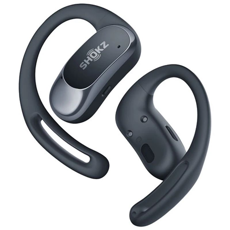 Écouteurs ouverts 100 % sans fil OpenFit Air de Shokz - Noir