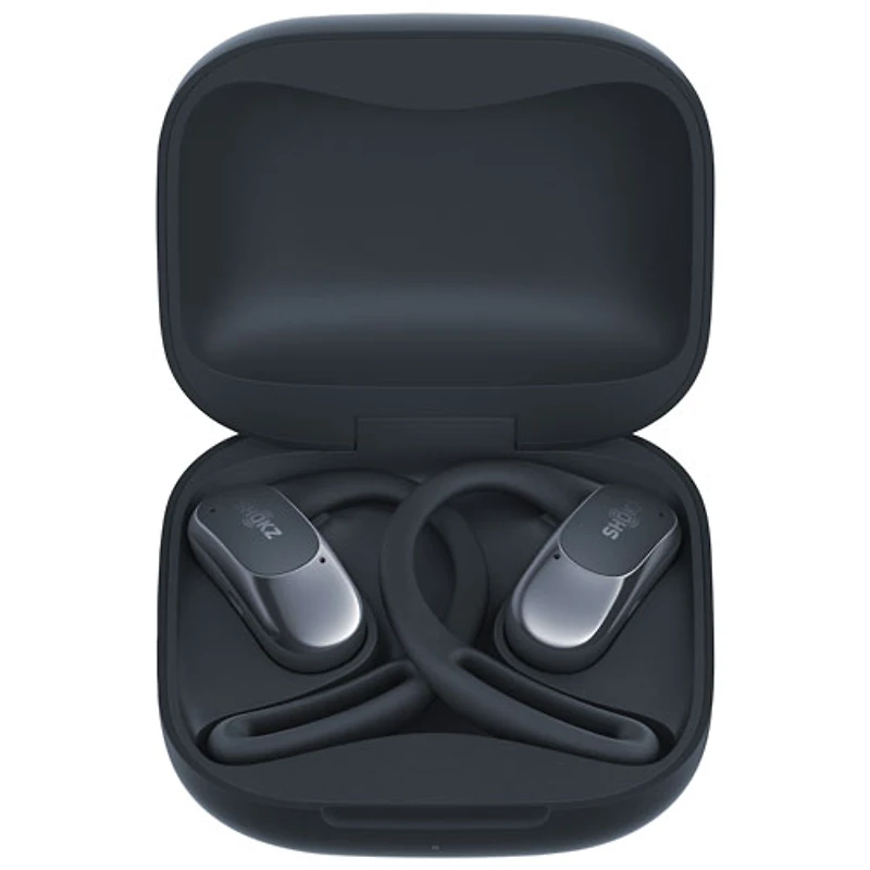 Écouteurs ouverts 100 % sans fil OpenFit Air de Shokz - Noir