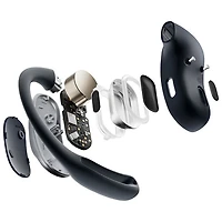 Écouteurs ouverts 100 % sans fil OpenFit Air de Shokz - Noir