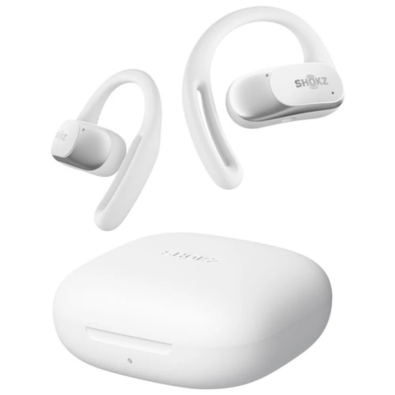 Shokz OpenFit Air Open-Ear True Wireless Earbuds - White