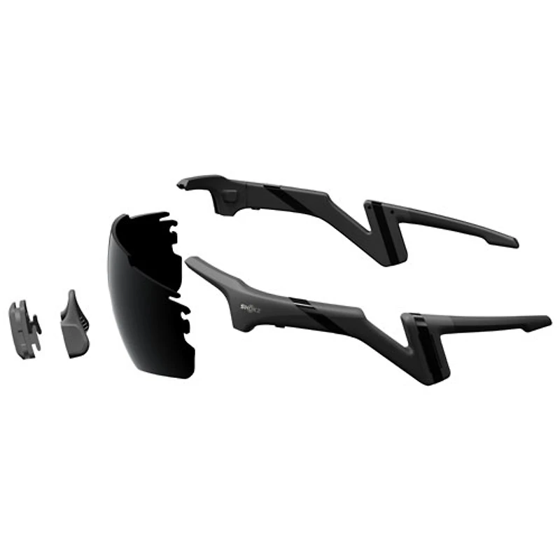 Lunettes de soleil audio sport RoadWave de Shokz - Noir