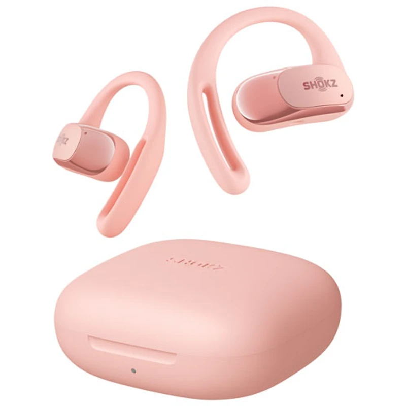 Écouteurs ouverts 100 % sans fil OpenFit Air de Shokz - Rose