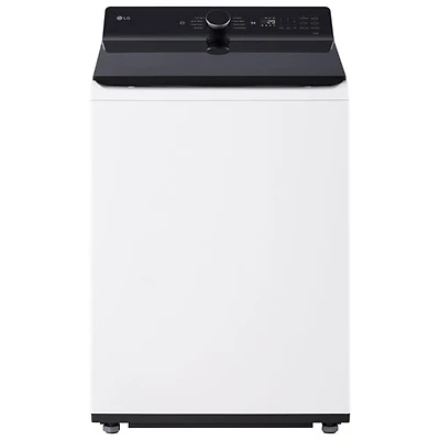 Laveuse à chargement par le haut haute efficacité de 6,3 pi³ avec pulsateur de LG (WT8400CW) - Blanc alpin