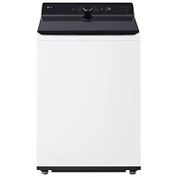 Laveuse à chargement par le haut haute efficacité de 6,3 pi³ avec pulsateur de LG (WT8400CW) - Blanc alpin