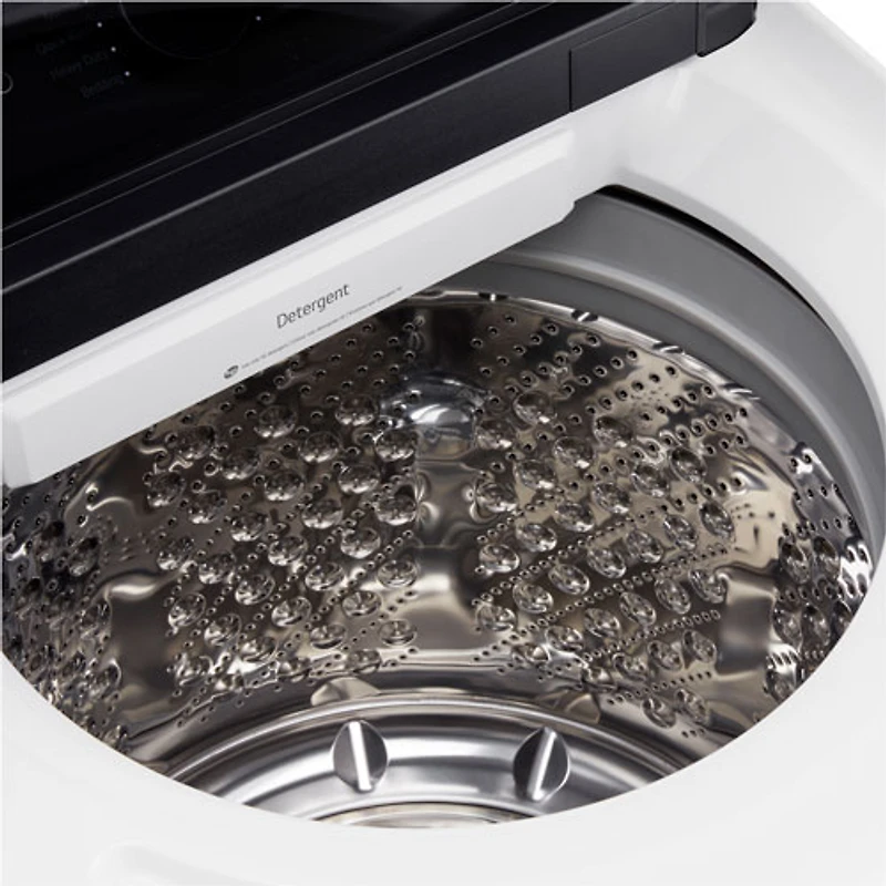 LG 6.3 Cu. Ft. High Efficiency Top Load Impeller Washer (WT8400CW) - Alpine White