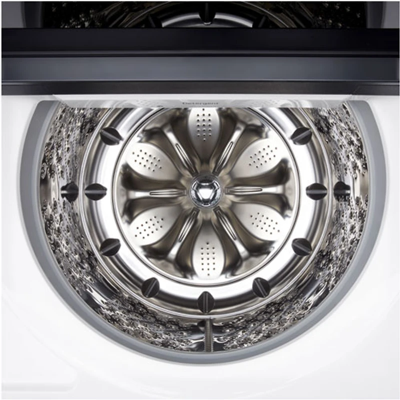 LG 6.3 Cu. Ft. High Efficiency Top Load Impeller Washer (WT8400CW) - Alpine White