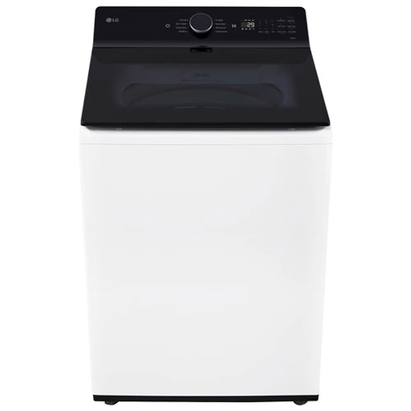 LG 6.3 Cu. Ft. High Efficiency Top Load Impeller Washer (WT8400CW) - Alpine White