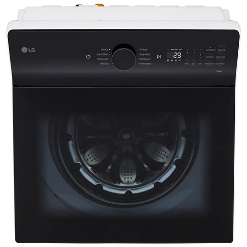LG 6.3 Cu. Ft. High Efficiency Top Load Impeller Washer (WT8400CW) - Alpine White