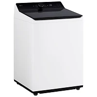 LG 6.3 Cu. Ft. High Efficiency Top Load Impeller Washer (WT8400CW) - Alpine White
