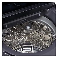 LG 6.3 Cu. Ft. Mega Capacity Top Load Washer (WT8600CB) - Matte Black