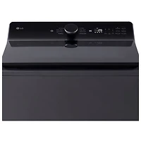 Laveuse à chargement par le haut haute efficacité de 6,1 pi³ de LG (WT8405CB) - Noir mat