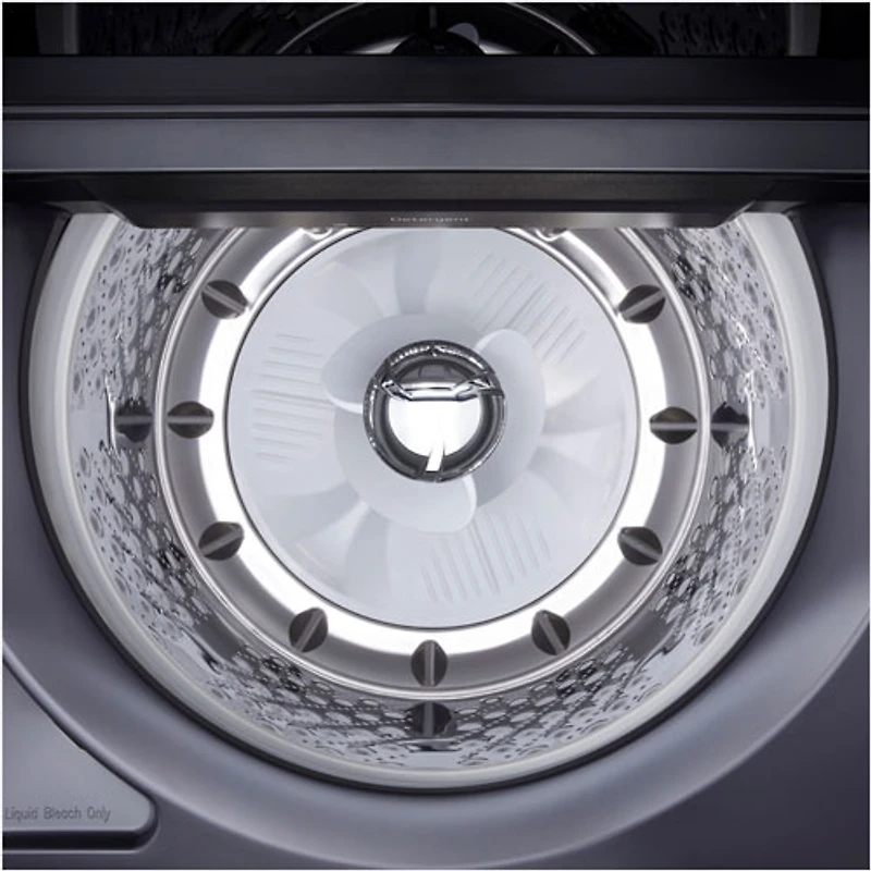 Laveuse à chargement par le haut haute efficacité de 6,1 pi³ de LG (WT8405CB) - Noir mat