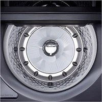 Laveuse à chargement par le haut haute efficacité de 6,1 pi³ de LG (WT8405CB) - Noir mat