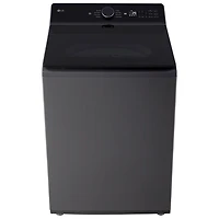 Laveuse à chargement par le haut haute efficacité de 6,1 pi³ de LG (WT8405CB) - Noir mat