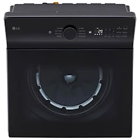 Laveuse à chargement par le haut haute efficacité de 6,1 pi³ de LG (WT8405CB) - Noir mat