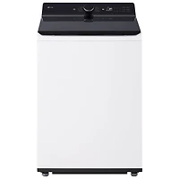 Laveuse à chargement par le haut haute efficacité de 6,1 pi³ avec agitateur de LG (WT8405CW) - Blanc alpin