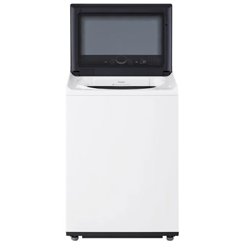 Laveuse à chargement par le haut haute efficacité de 6,1 pi³ avec agitateur de LG (WT8405CW) - Blanc alpin