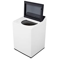 Laveuse à chargement par le haut haute efficacité de 6,1 pi³ avec agitateur de LG (WT8405CW) - Blanc alpin