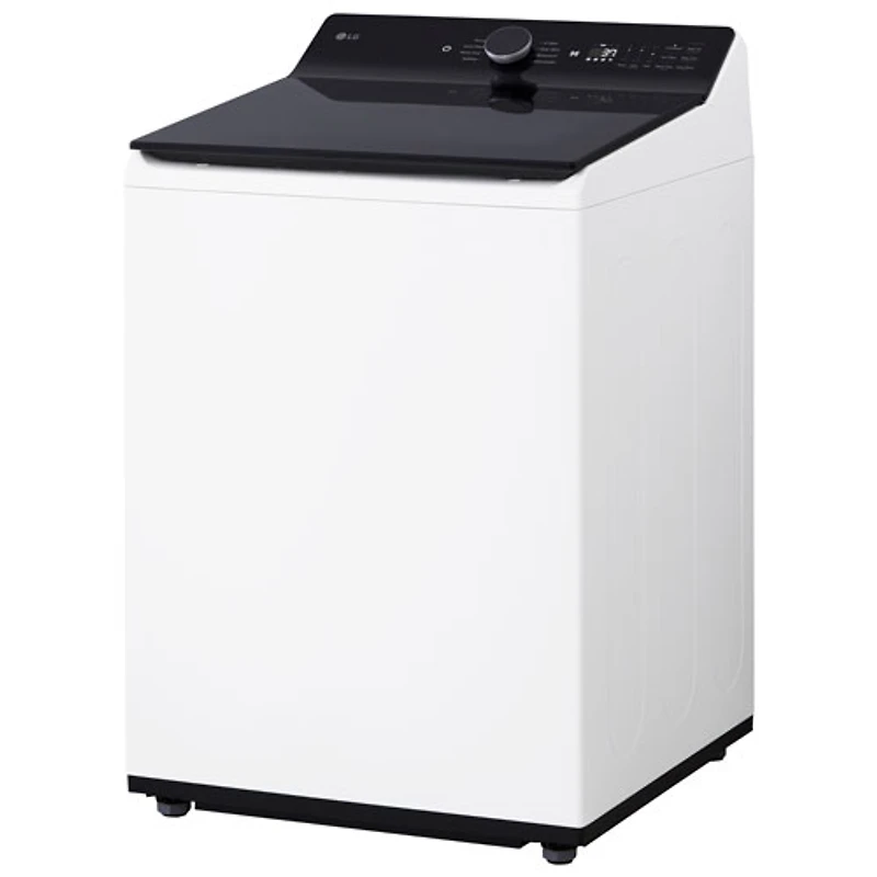 Laveuse à chargement par le haut haute efficacité de 6,1 pi³ avec agitateur de LG (WT8405CW) - Blanc alpin