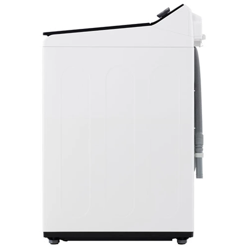 Laveuse à chargement par le haut haute efficacité de 6,1 pi³ avec agitateur de LG (WT8405CW) - Blanc alpin