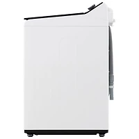 Laveuse à chargement par le haut haute efficacité de 6,1 pi³ avec agitateur de LG (WT8405CW) - Blanc alpin