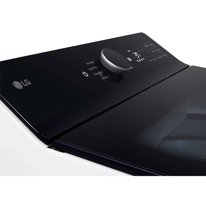 Laveuse à chargement par le haut haute efficacité de 6,1 pi³ avec agitateur de LG (WT8405CW) - Blanc alpin