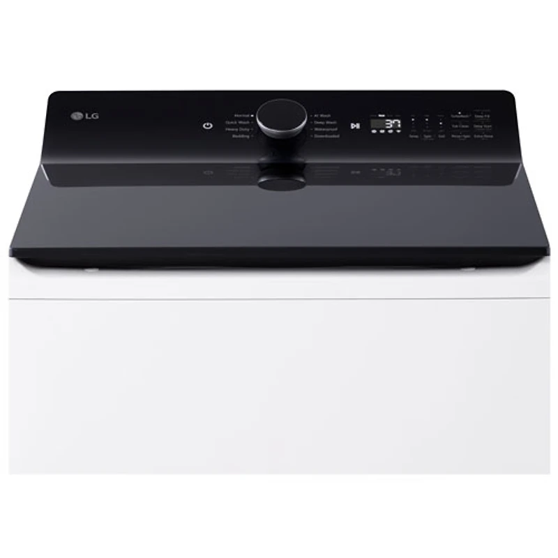 Laveuse à chargement par le haut haute efficacité de 6,1 pi³ avec agitateur de LG (WT8405CW) - Blanc alpin