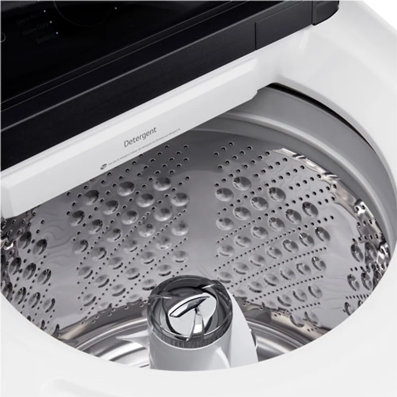 Laveuse à chargement par le haut haute efficacité de 6,1 pi³ avec agitateur de LG (WT8405CW) - Blanc alpin