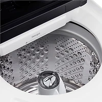 Laveuse à chargement par le haut haute efficacité de 6,1 pi³ avec agitateur de LG (WT8405CW) - Blanc alpin